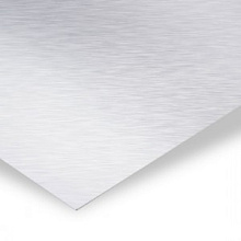 Лист нержавеющий х/к 0.5x1000x2000 4N+PE (шлиф.) AISI 430 (08Х17)